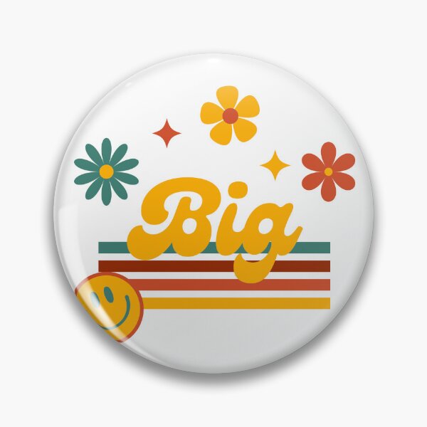 Item preview, Groovy Retro Big Little Reveal Sorority T Shirt (Big) designed and sold by AllVibesWelcome.