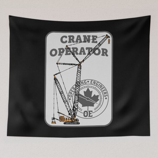 Item preview, Crawler Luffing Crane (Sticker LK) designed and sold by OESwag.