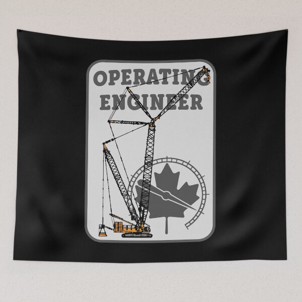 Item preview, Crawler Luffing Crane (Sticker LL) designed and sold by OESwag.
