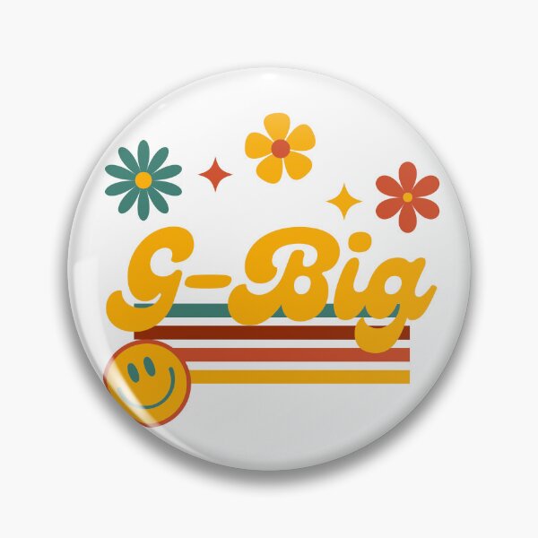Item preview, Groovy Retro Big Little Reveal Sorority T Shirt (Grand Big) designed and sold by AllVibesWelcome.