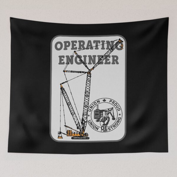 Item preview, Crawler Luffing Crane (Sticker LN) designed and sold by OESwag.