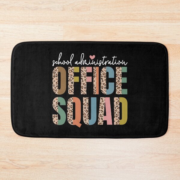 Item preview, Office Squad Cool Retro Leopard Print School Admin designed and sold by GravitiTees.