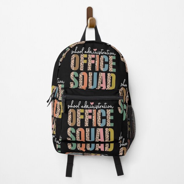 Item preview, Office Squad Cool Retro Leopard Print School Admin designed and sold by GravitiTees.