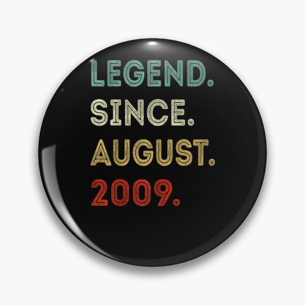 Item preview, 13 Years Old Gifts Legend Since August 2009 13th Birthday  designed and sold by charalphe.