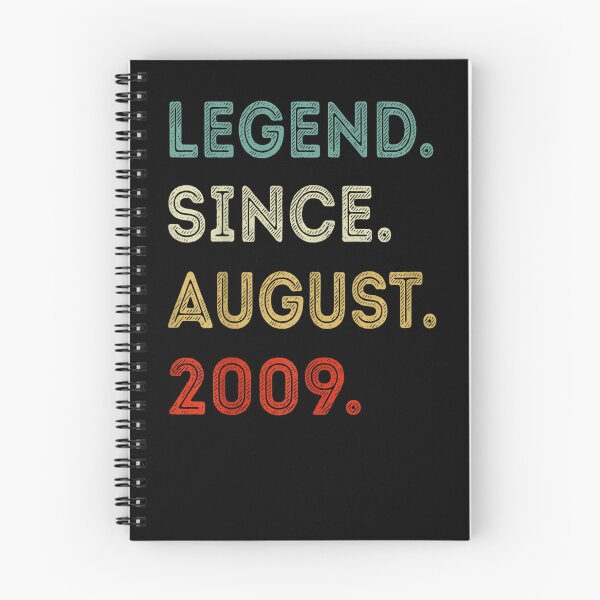 Item preview, 13 Years Old Gifts Legend Since August 2009 13th Birthday  designed and sold by charalphe.