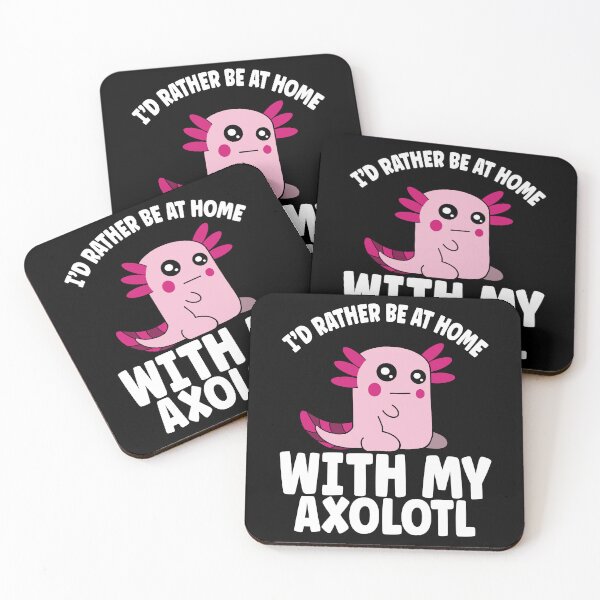 Item preview, Funny Axolotl Lover Rather Be Home With My Axolotl designed and sold by eternallygifted.