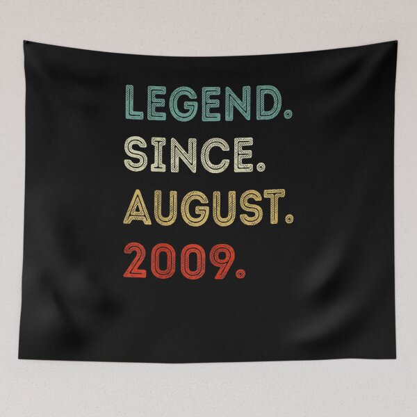 Item preview, 13 Years Old Gifts Legend Since August 2009 13th Birthday  designed and sold by charalphe.