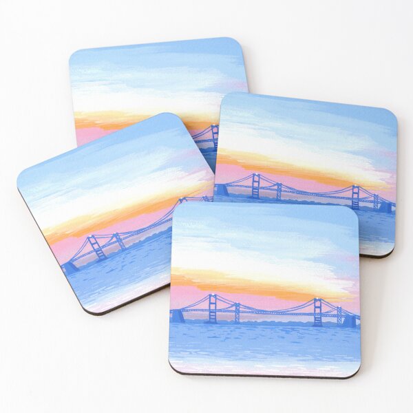 Item preview, Chesapeake Bay Bridge Sunset Painting designed and sold by Elizabeth Weglein.