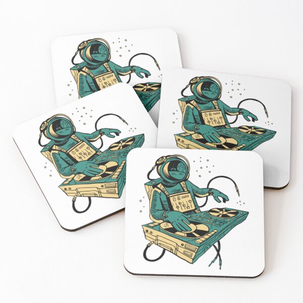 Item preview, Astronaut Dj galactic party music gifts designed and sold by TokawaManzo.