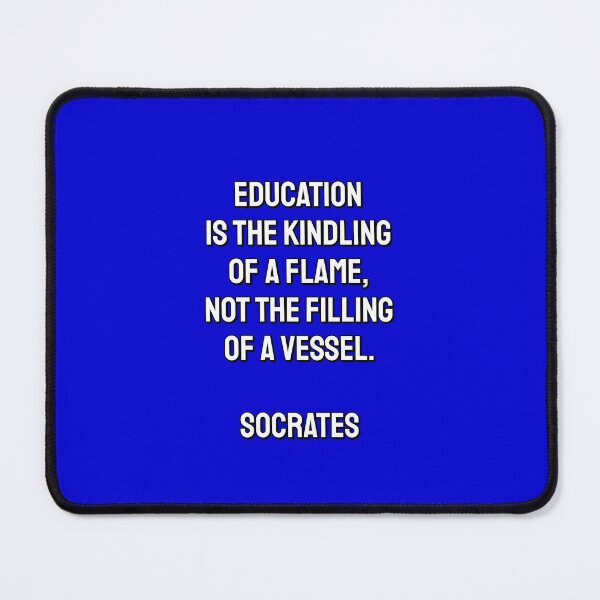 Item preview, Education is the kindling of a flame  - Socrates quotes  designed and sold by Inspirationmotivation.