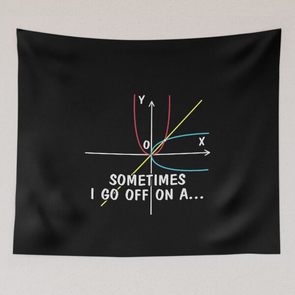 Item preview, Sometimes I go off on a Tangent Design  designed and sold by boopsblunt.