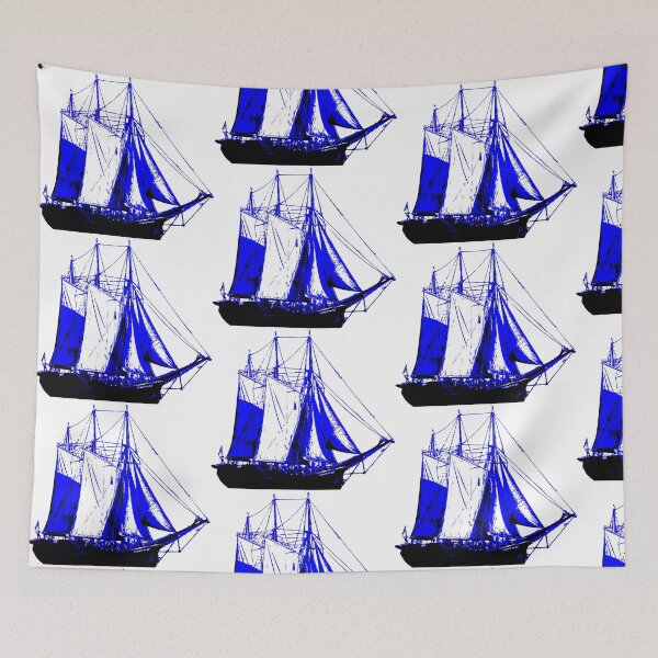 Item preview, Blue Sail Boat designed and sold by Piotr Dulski.
