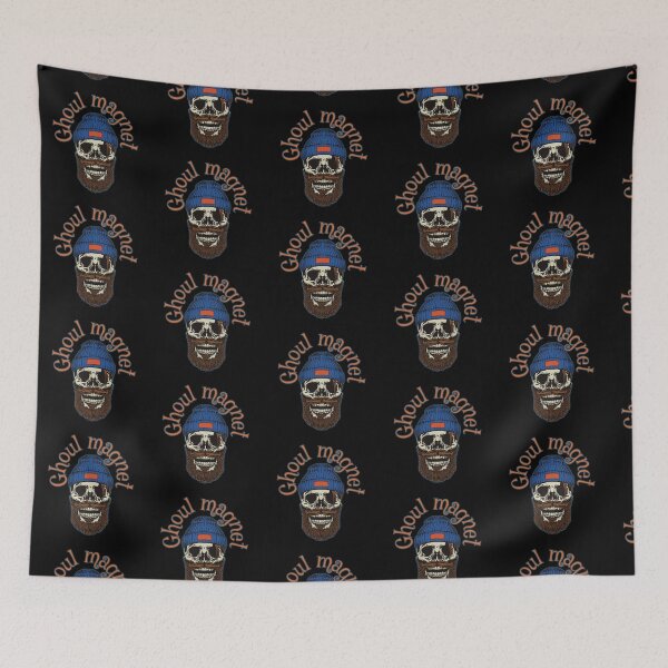 Item preview, Blue Beanie Ghoul Magnet Celebrating Halloween designed and sold by BtheLight.