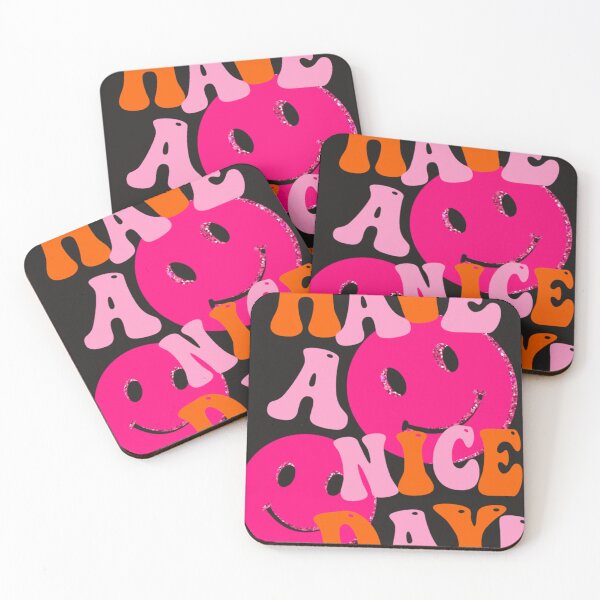Item preview, HAVE A NICE DAY! - Pink And Orange  designed and sold by TonyTurne.