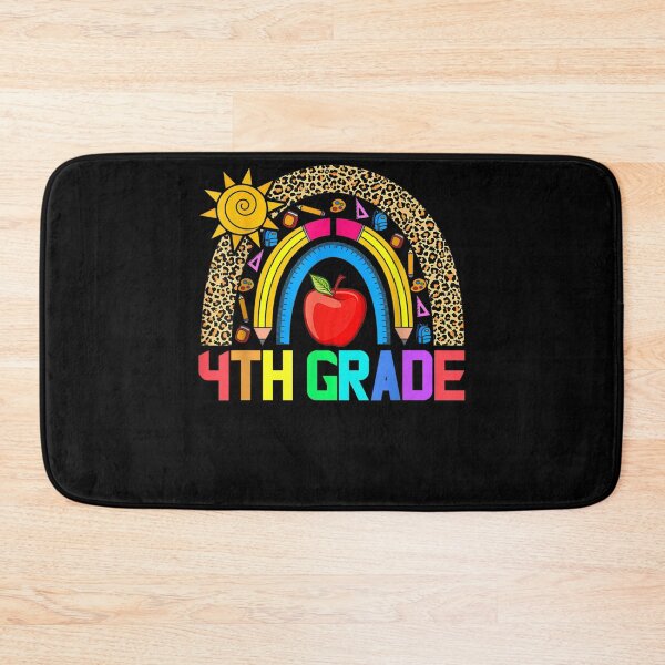 Item preview, Fourth Grade Teacher Leopard Rainbow 4th Grade Teacher Funny  designed and sold by charalphe.