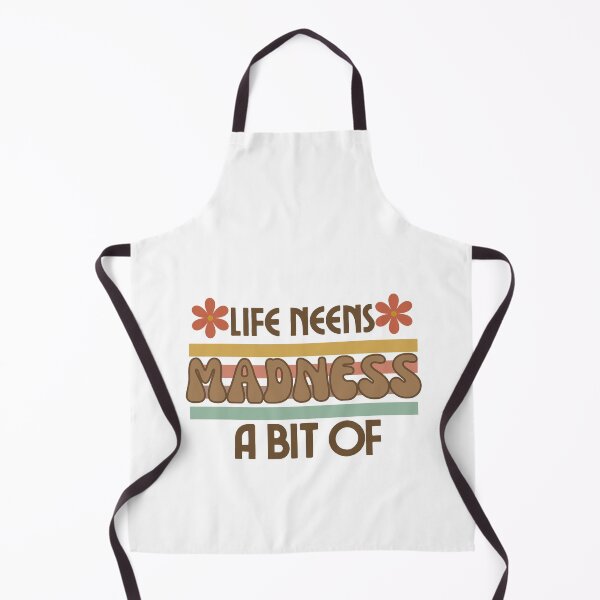 Item preview, life needs a bit of madness flower colorful designed and sold by Donya-Adel.