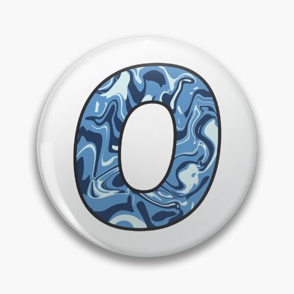 Item preview, O - Blue Marble Alphabet Letter designed and sold by Emmyteddy.