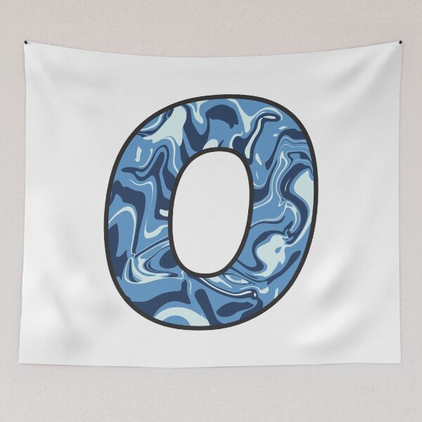 Item preview, O - Blue Marble Alphabet Letter designed and sold by Emmyteddy.