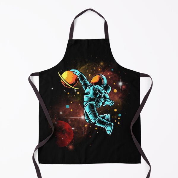 Item preview, Space Jamming Astronaut Slam dunk Saturn in space designed and sold by MyMerch4u.