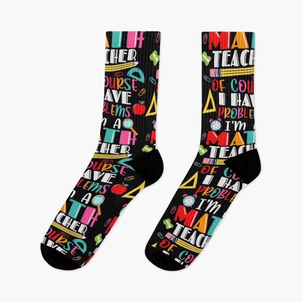 Item preview, I’m a Math Teacher of Course I Have Problems Funny Math Design  designed and sold by boopsblunt.