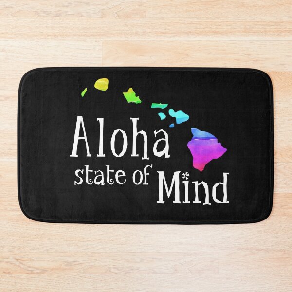 Item preview, Hawaii State Aloha State Of Mind Island Chain Oahu Maui Big Island Kauai designed and sold by FreeSpiritAloha.