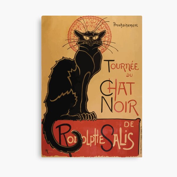 Item preview, Théophile Alexandre Steinlen Tournée du Chat Noir de Rodolphe Salis Tour of Rodolphe Salis' Chat Noir designed and sold by wetdryvac.