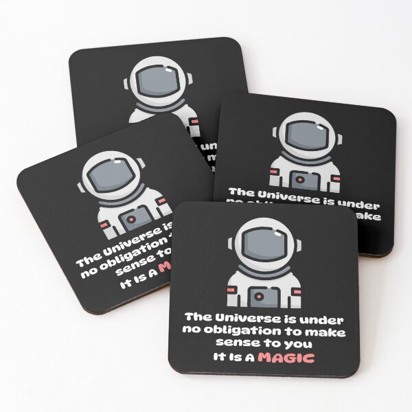 Artikelvorschau, Universum ist magisch: lustiger Astronaut entworfen und verkauft von MSLstore.