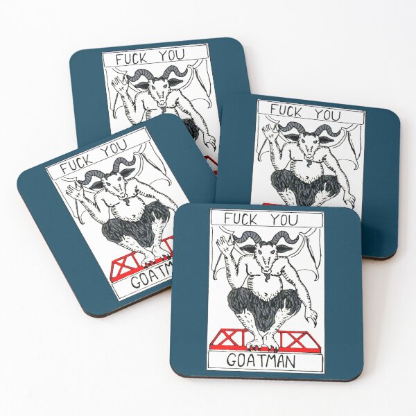 Item preview, Buzzfeed Unsolved Goatman Devil Tarot Card     designed and sold by CoolCubeMerchs.