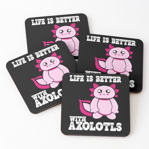 Item preview, Life Is Better With Axolotls Funny Axolotl Owner designed and sold by eternallygifted.