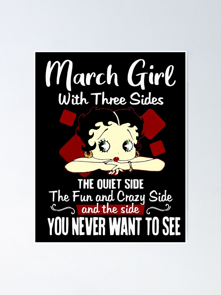Betty Boop March Girl With Three Sides The Quiet Side The