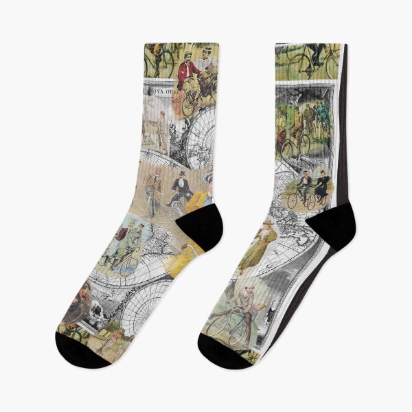 Item preview, Cycling around the World designed and sold by jennyjeffries.