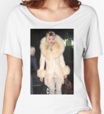 Pete Burns in fur Women's Relaxed Fit T-Shirt