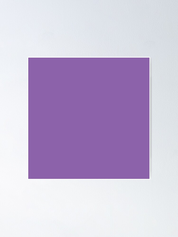 Plain Solid Color Chic Purple Medium Purple Pastel Purple Photographic  Print for Sale by mimihuang creations