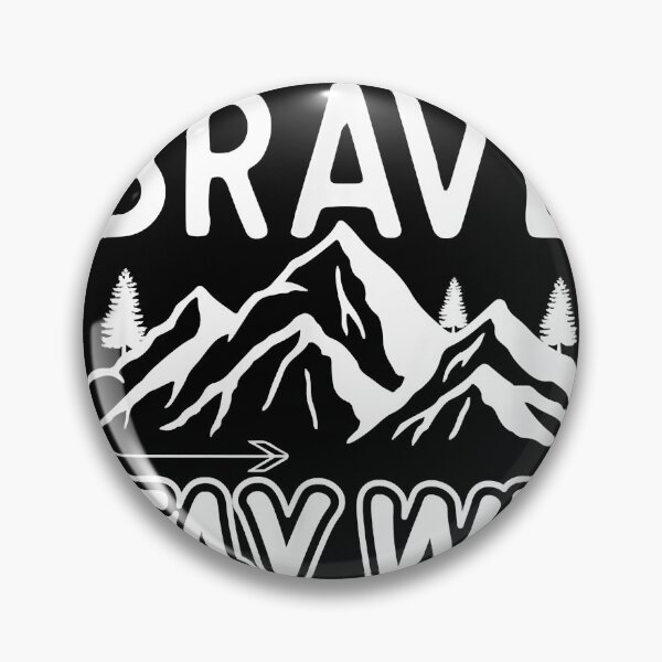 Item preview, Be Brave Stay Wild Forecast Camping  designed and sold by NeytiriBrazile.