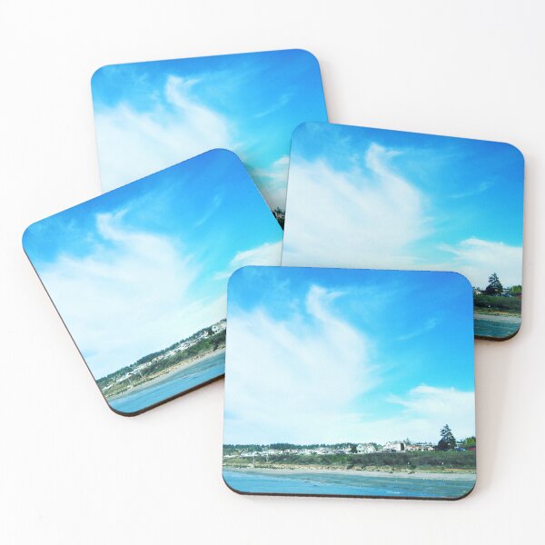 Item preview, Wavy Clouds in downtown Edmonds designed and sold by TomikoKH19.