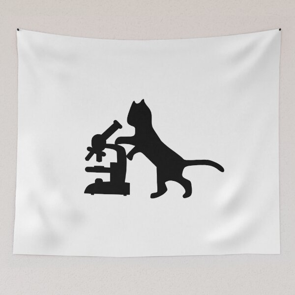 Item preview, Microscope Cat - Cat Microbiology, Cat Biology, Cat Science, Cat Molecular Biology, Cat Science Teacher designed and sold by jadedscientist.
