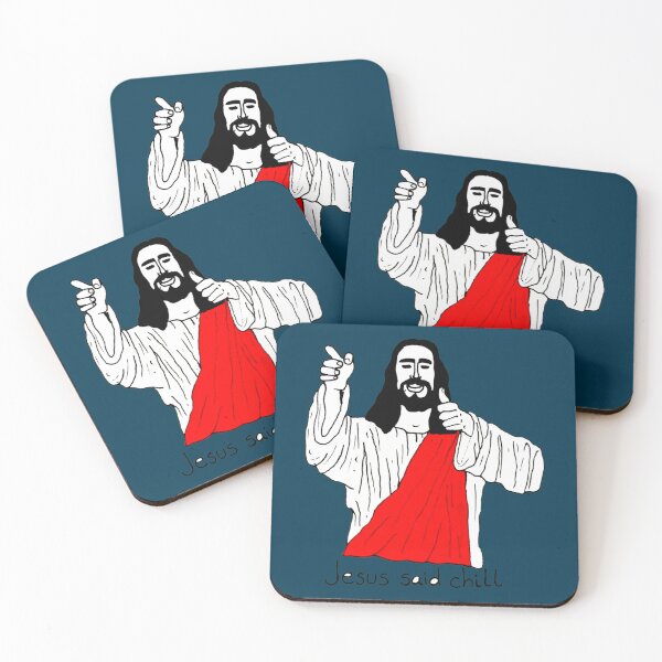 Item preview, Buzzfeed Unsolved Jesus Said Chill    designed and sold by CoolCubeMerchs.