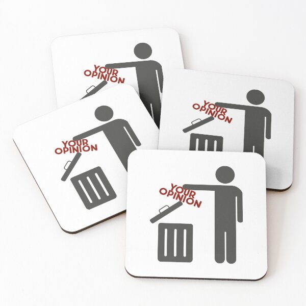 Item preview, Trash Can Opinion designed and sold by DeusExMachina1.