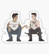 Sciles Punk AU Sticker