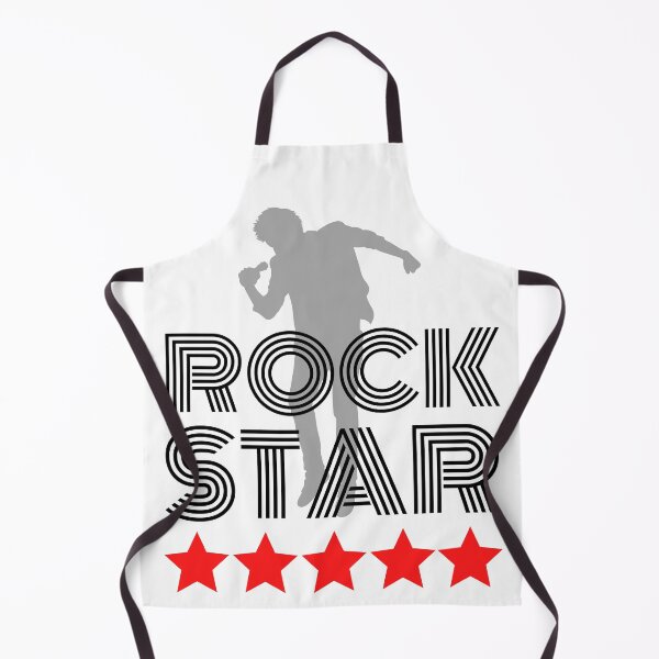 Item preview, Rock Star Male 2 On White Field designed and sold by paisleythermond.
