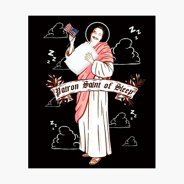 "Mike Lindell Patron Saint of Sleep Conservative Patriot" Photographic