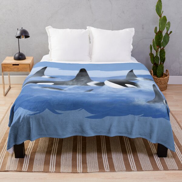 Item preview, Orcas in The Ocean designed and sold by Natural-Habitat.