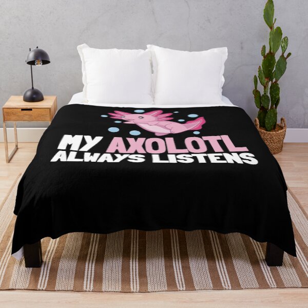 Item preview, Cute Salamander Baby Axolotl My Axolotl Always Listens designed and sold by eternallygifted.