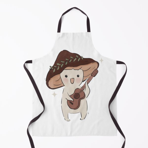 Item preview, Cute mushroom playing guitar designed and sold by Farid1Shop.