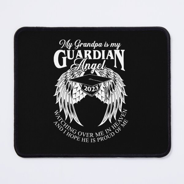 Item preview, My Grandpa Is My Guardian Angel 2023 wings funny quotes vintage designed and sold by beckadamr.