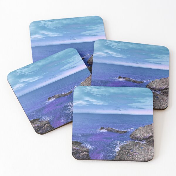Item preview, Mummy Rock Mallacoota Art purple#2 Digital Art designed and sold by Colin Dixon.