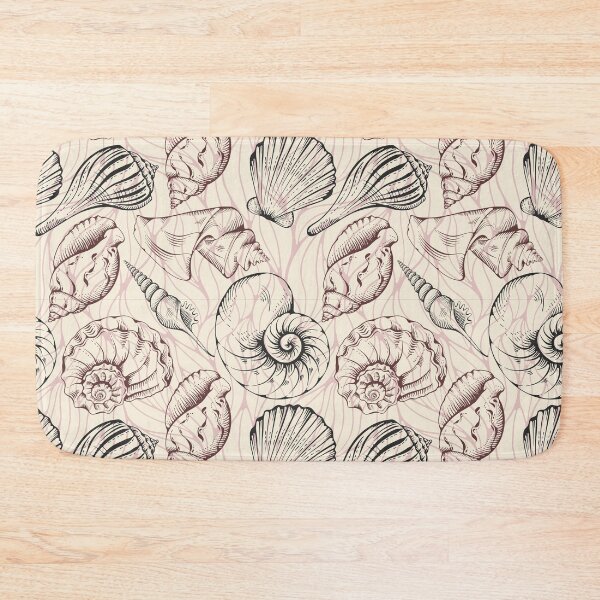 Item preview, Vintage Seashell Pattern Design - Seashell Patterns designed and sold by antevasinart.