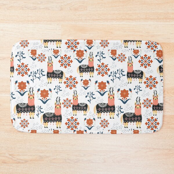 Item preview, 	Fall In Love With LLAMA WITH FLOWER FOR WINTER designed and sold by Remde.