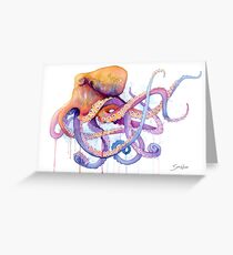 Octopus II Greeting Card