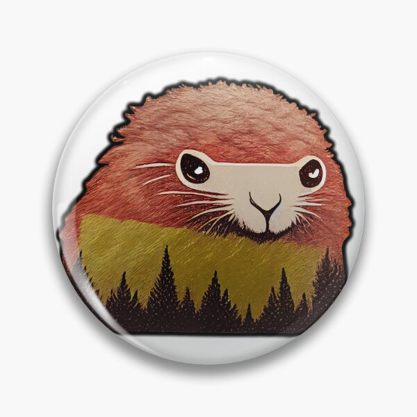 Item preview, Stylized Marmot #1 designed and sold by WoolKing.
